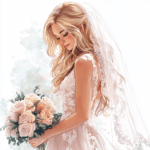 A beautifully arranged bouquet of pink and peach flowers perfect for bridal shower decor